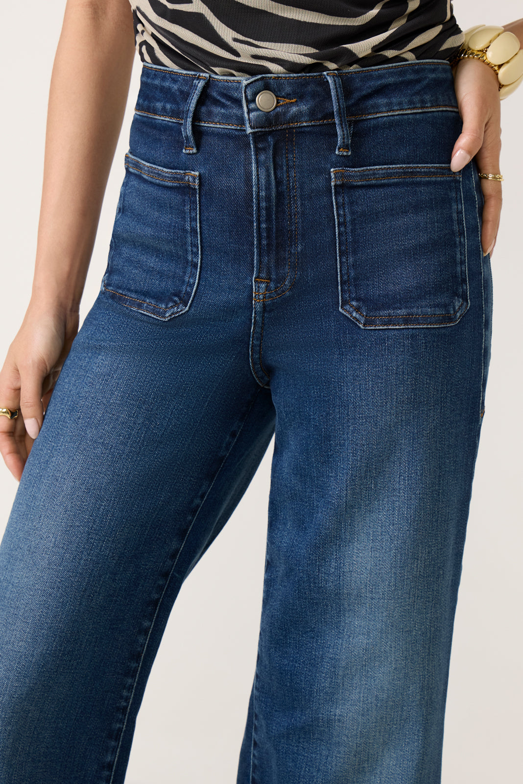 Petite Good Waist Palazzo Jean
