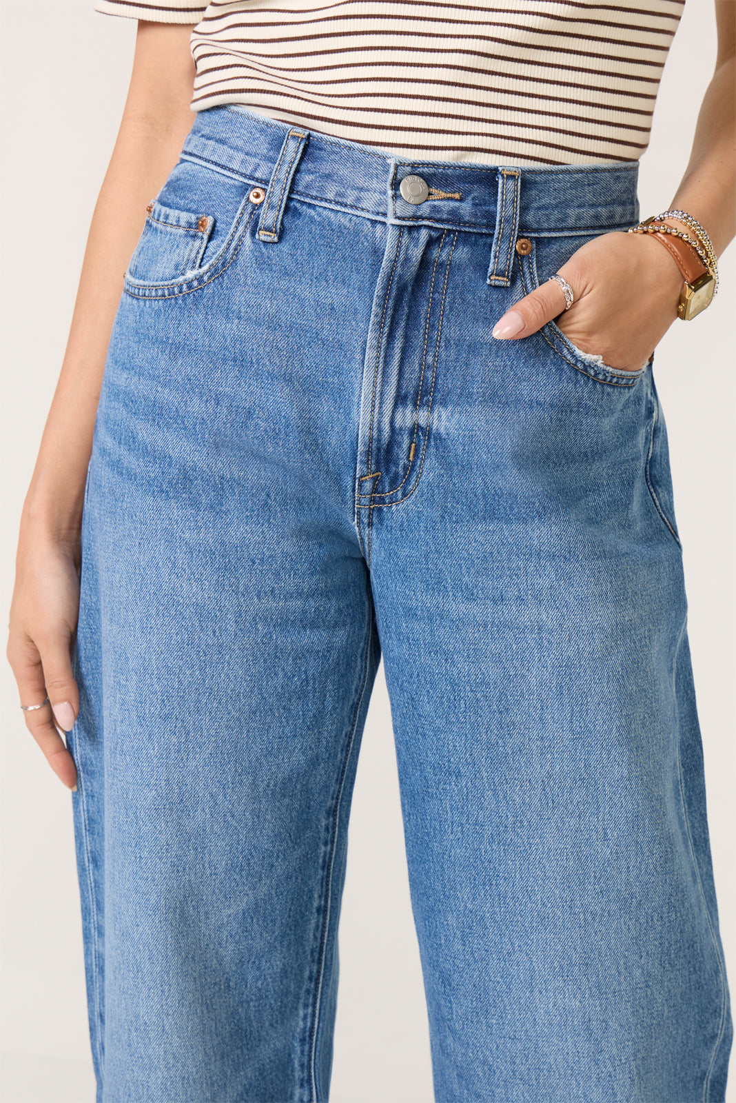 Petite Donny Rolled Hem Boyfriend Jean
