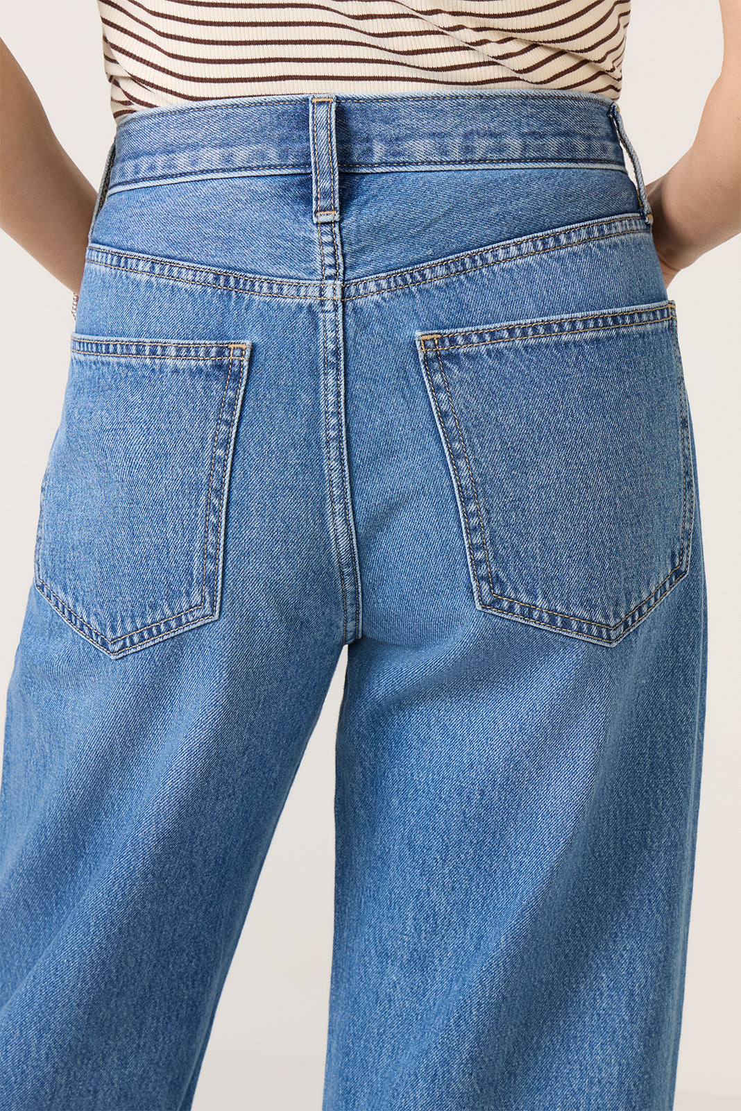 Petite Donny Rolled Hem Boyfriend Jean