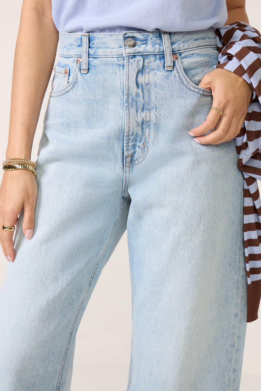 Petite Wes Barrel Jean