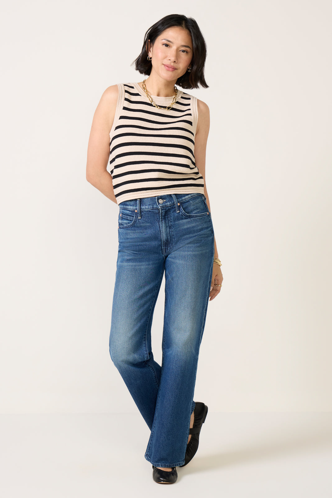 Petite Lil Kick It Straight Leg Jean