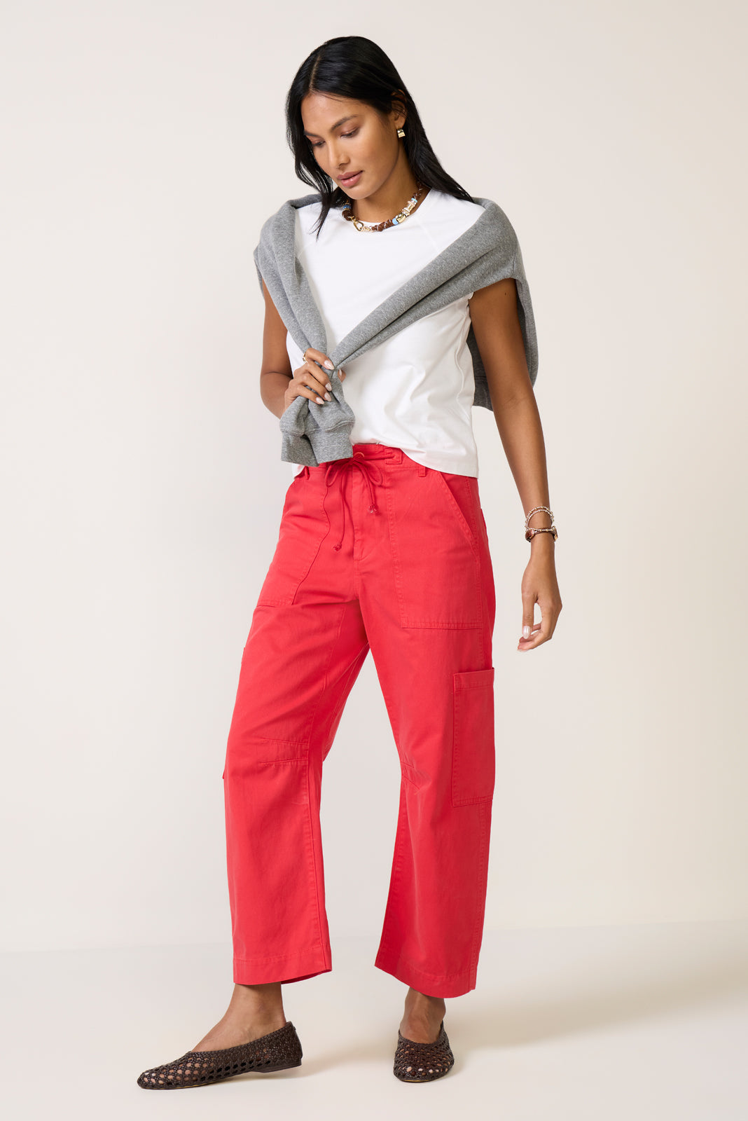 Sabrina Straight Utility Pant