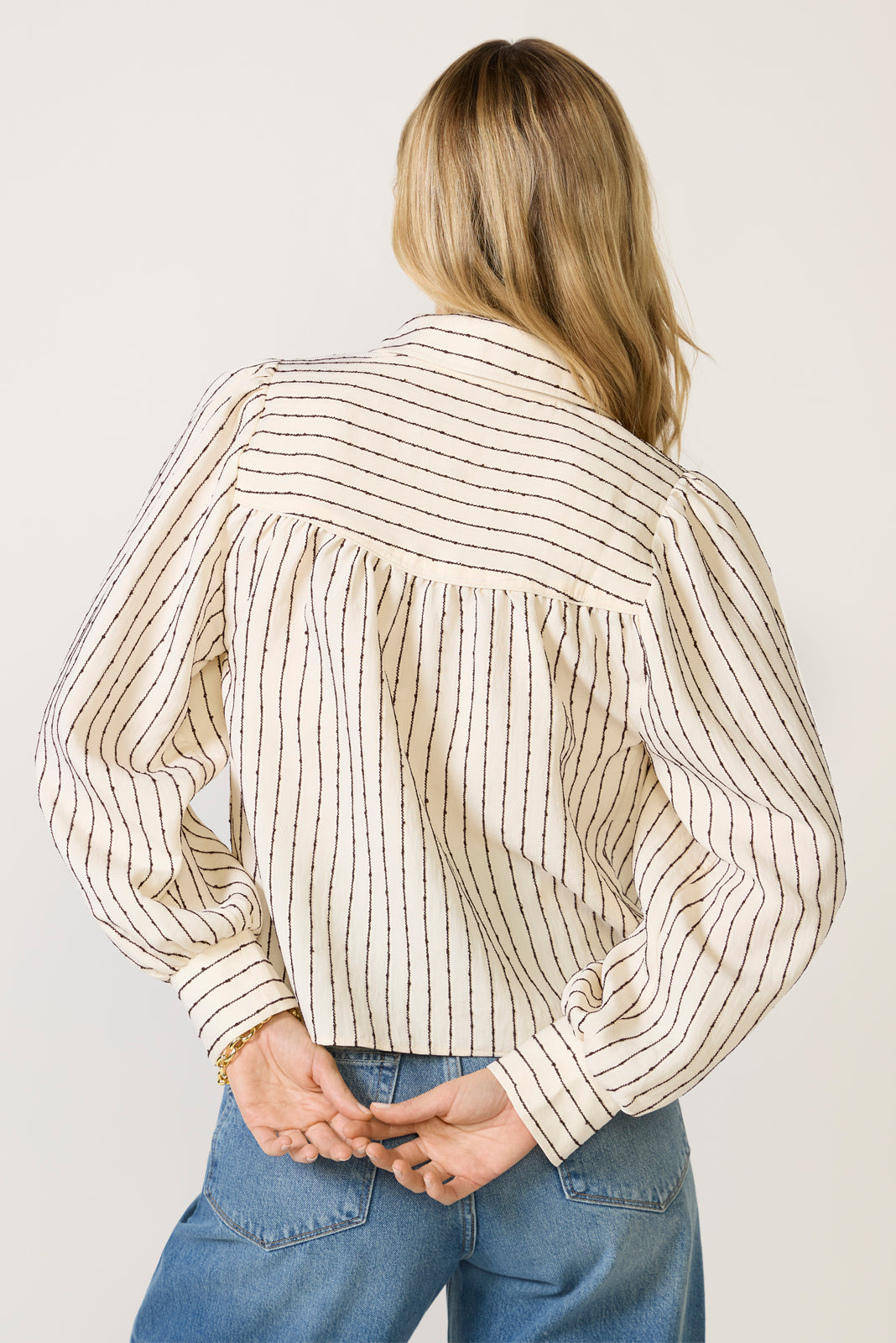 Sadie Slub Stripe Shirt