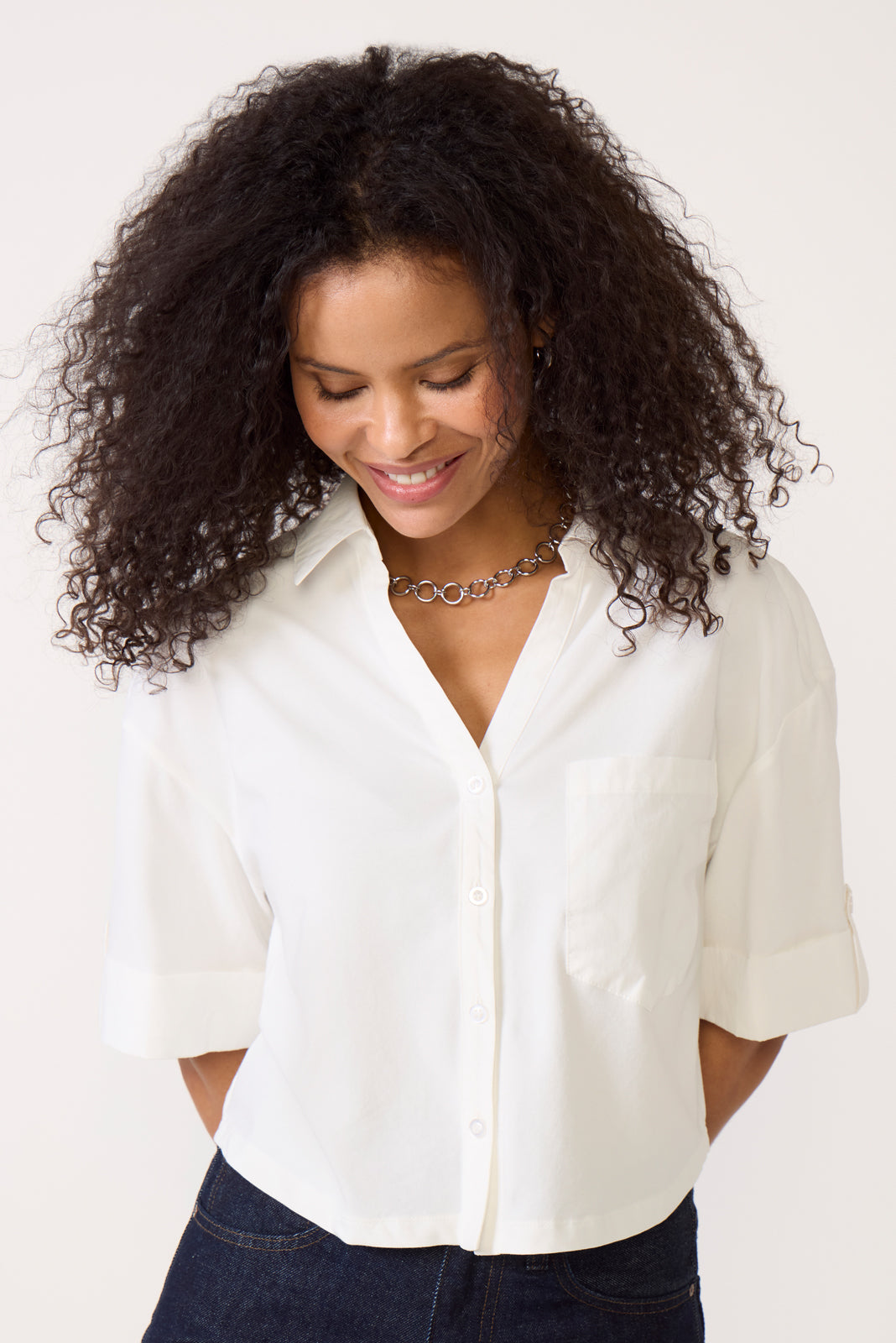 Nelson Cropped Shirt