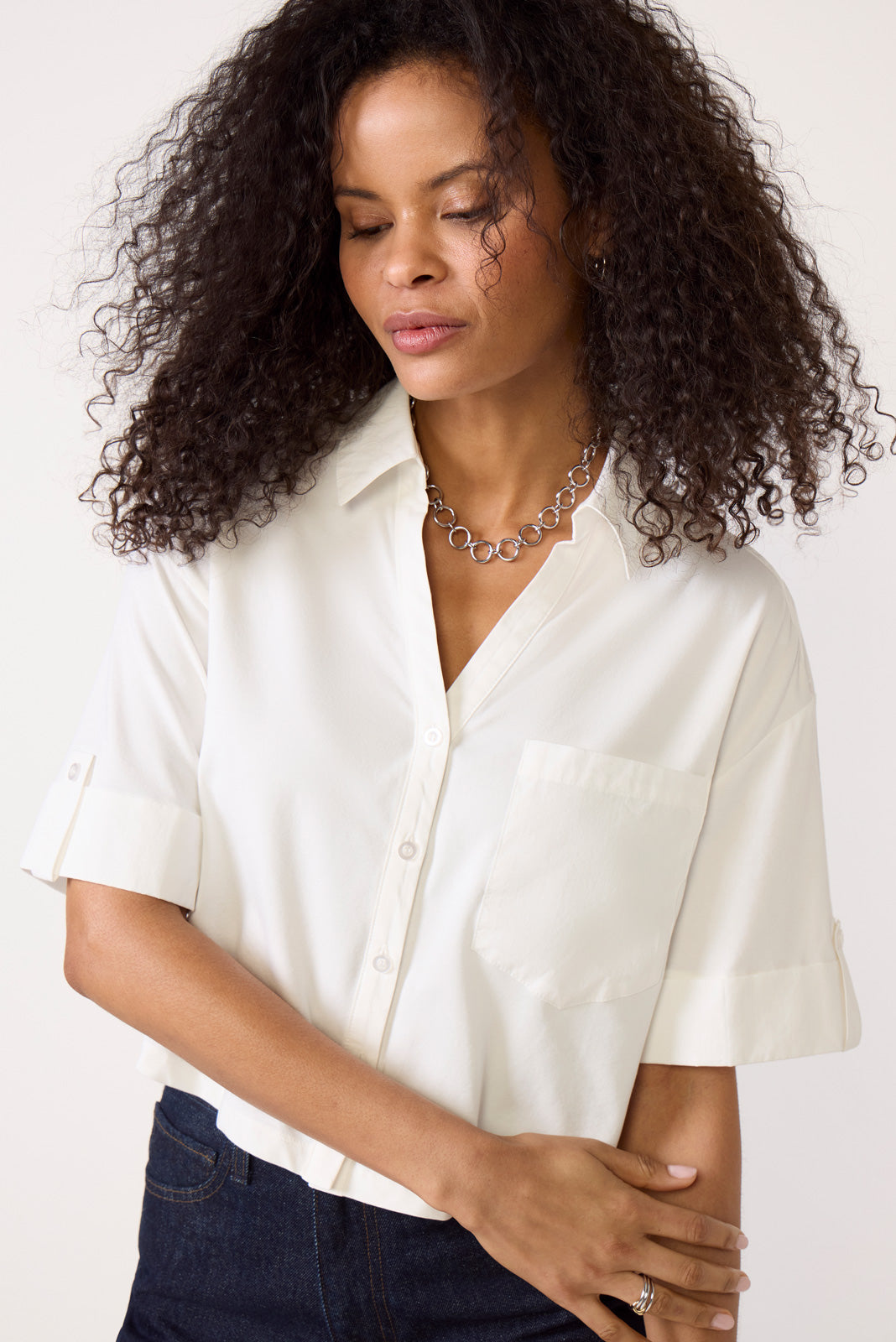 Nelson Cropped Shirt