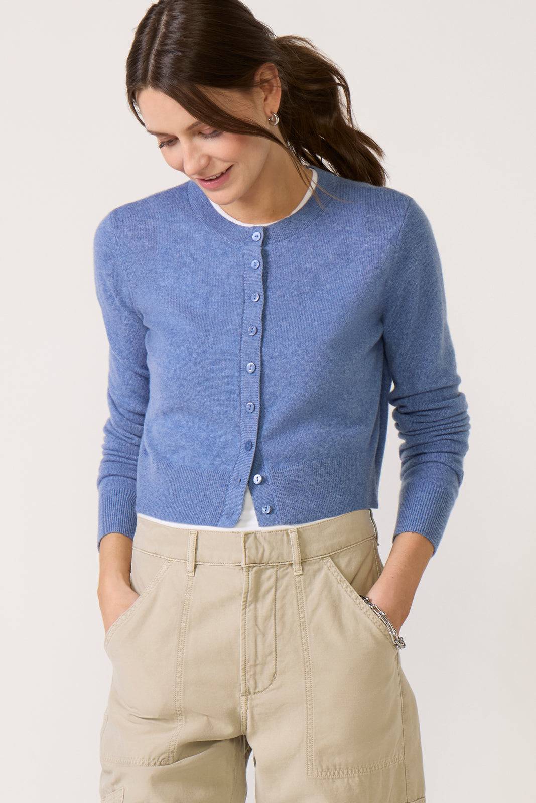 The Cropped Rebecca Cardigan
