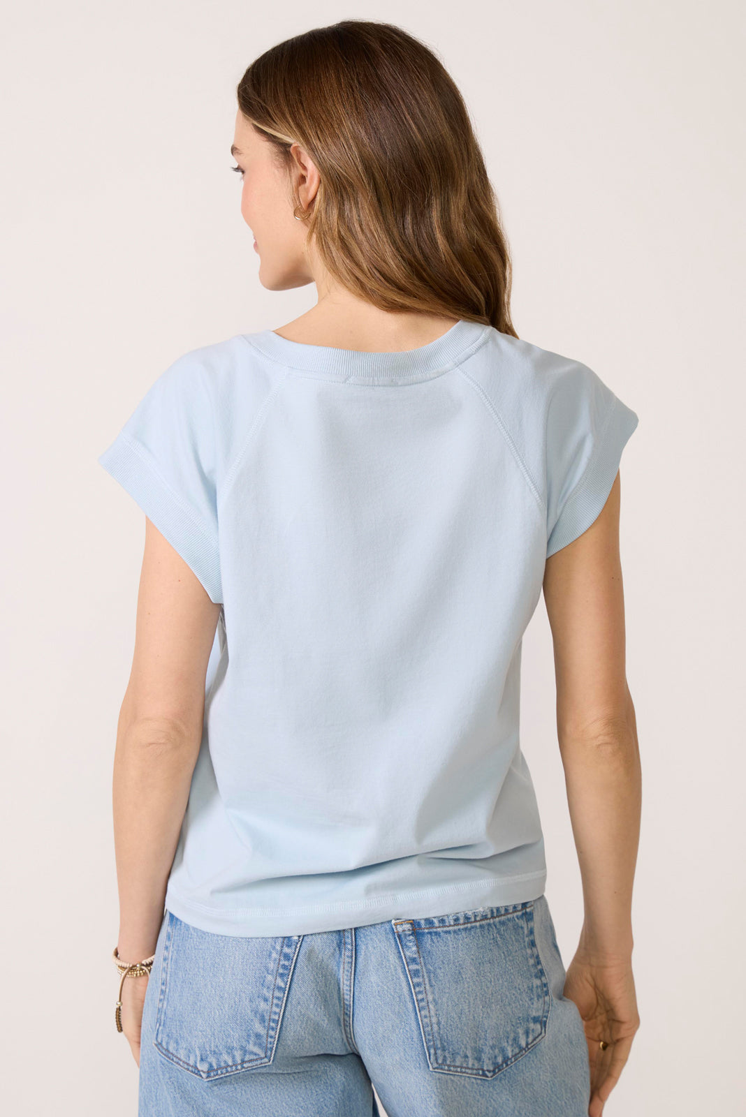 Nora V Neck Muscle Tee