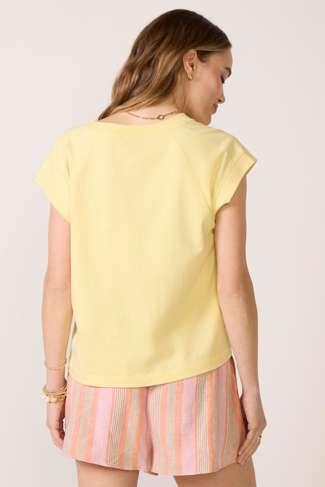 Nora V Neck Muscle Tee
