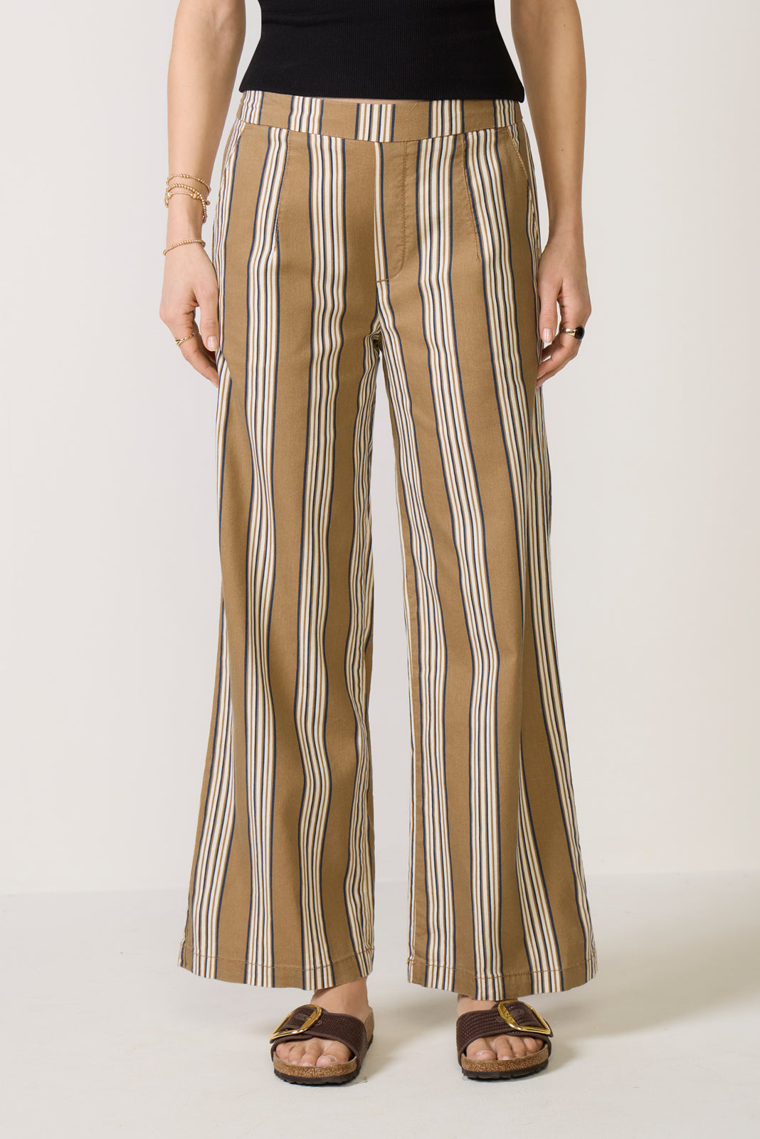 Maya Wide Leg Linen Pant