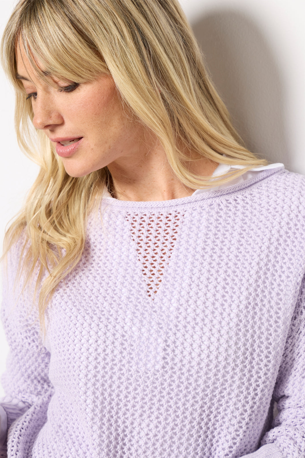 Open Knit Sweater