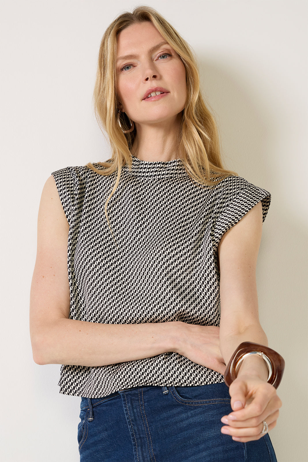 Ellery Satin Top