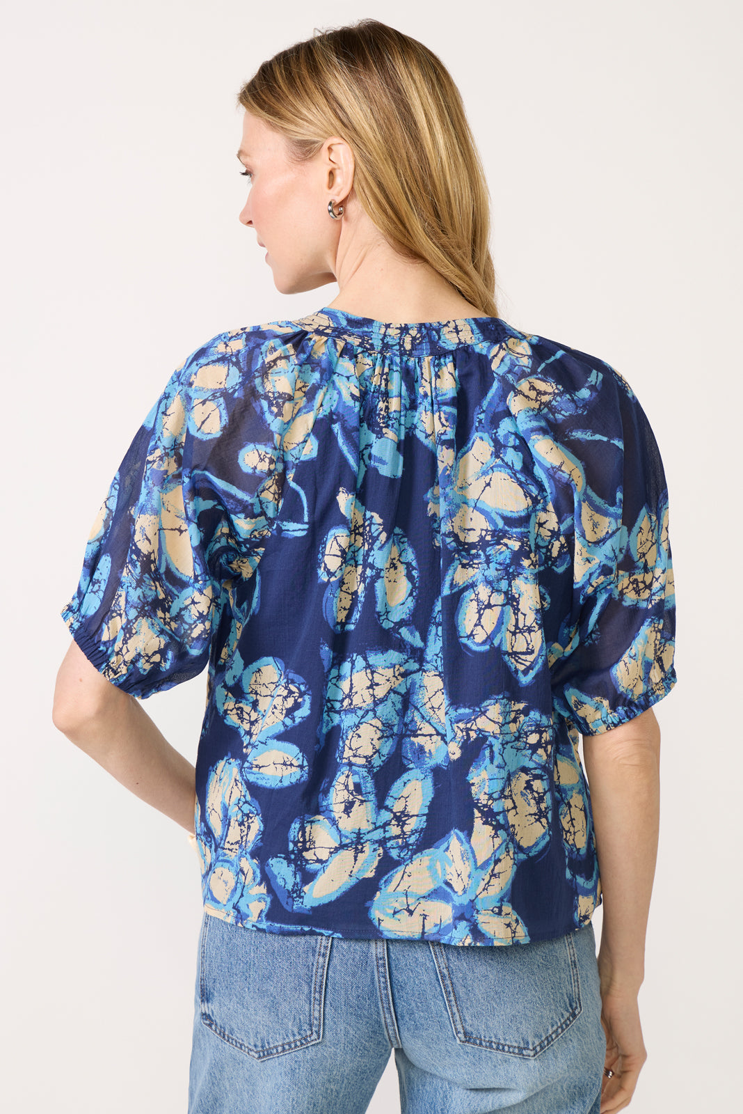 Drew Split Neck Blouse