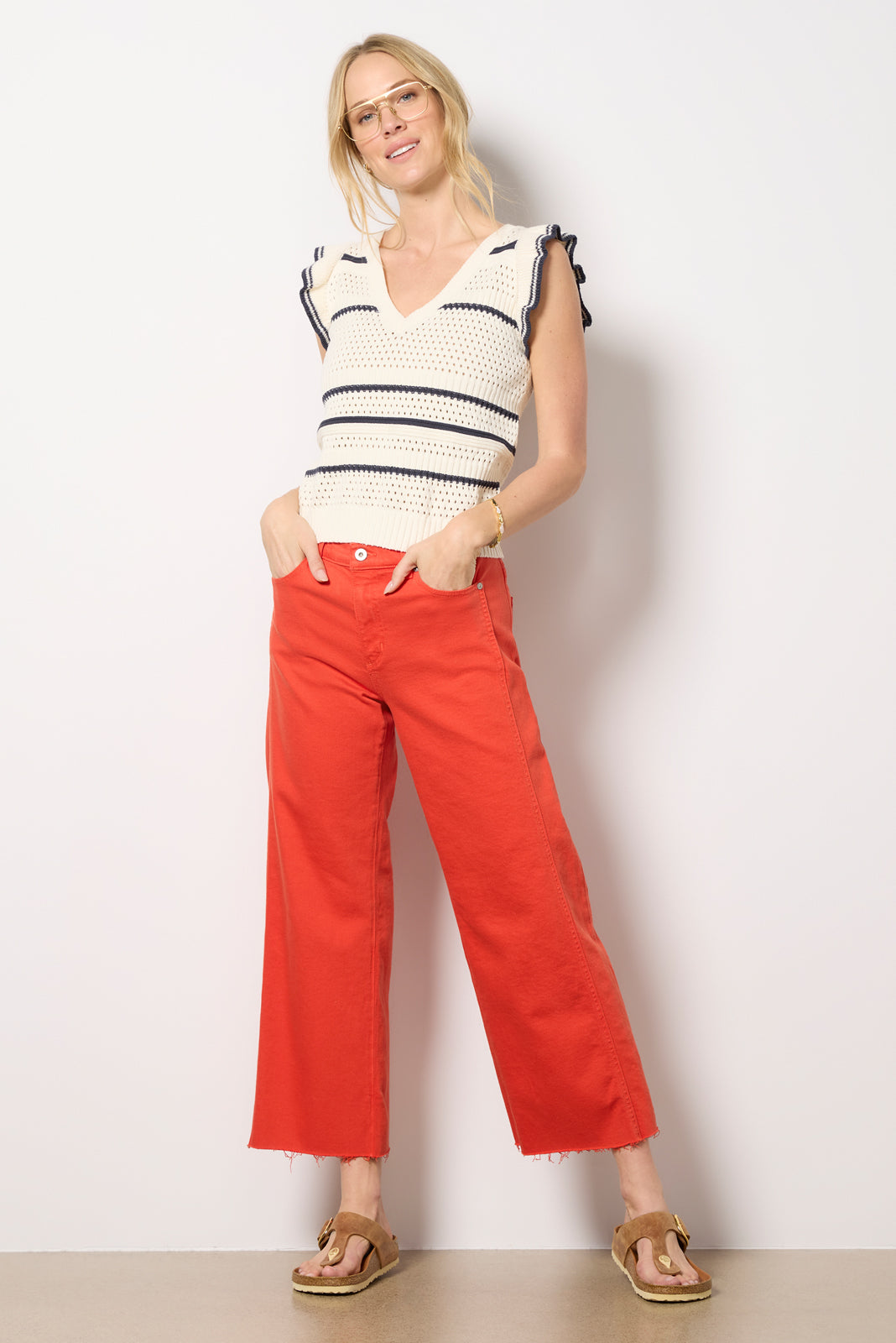 Saige Wide Leg Crop