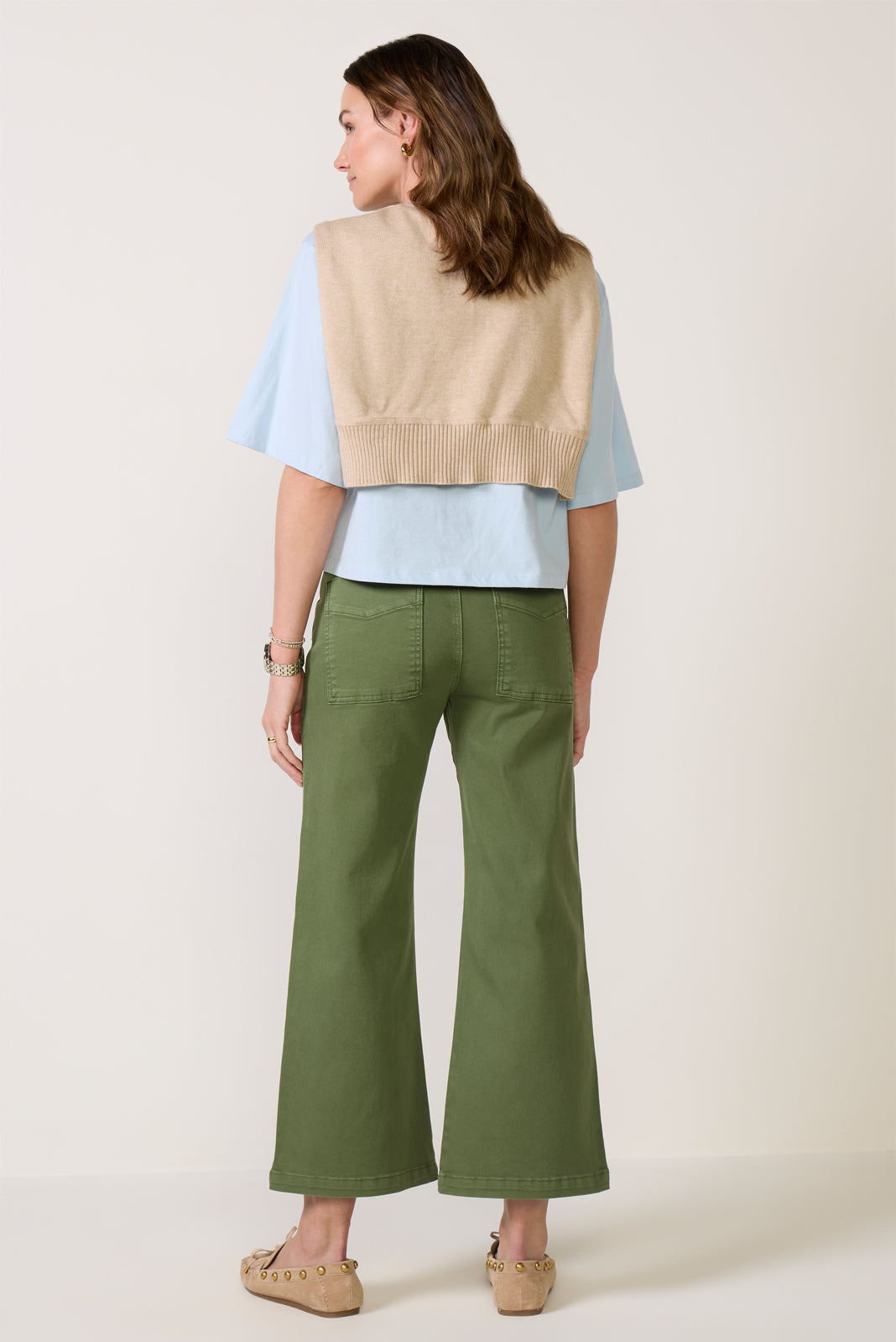 Meg Wide Leg w Utility Pockets Pant