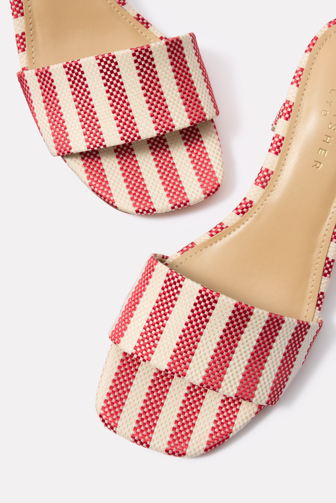 Olysa Striped Sandal