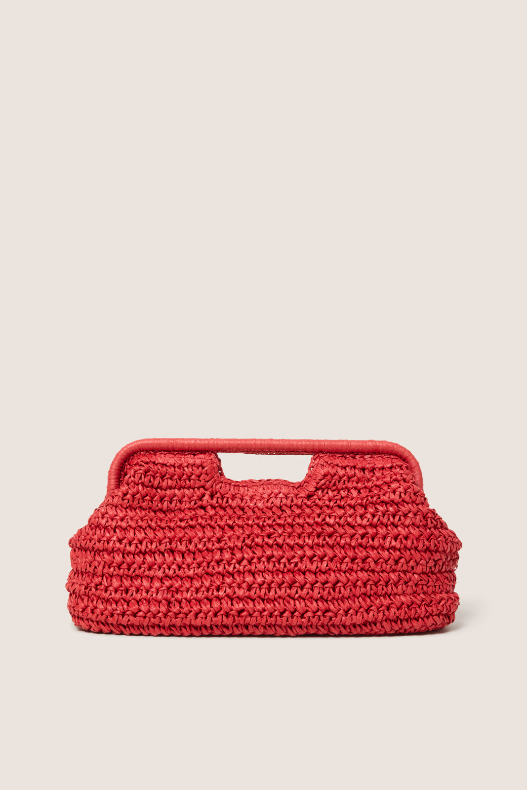 Beckett Raffia Clutch