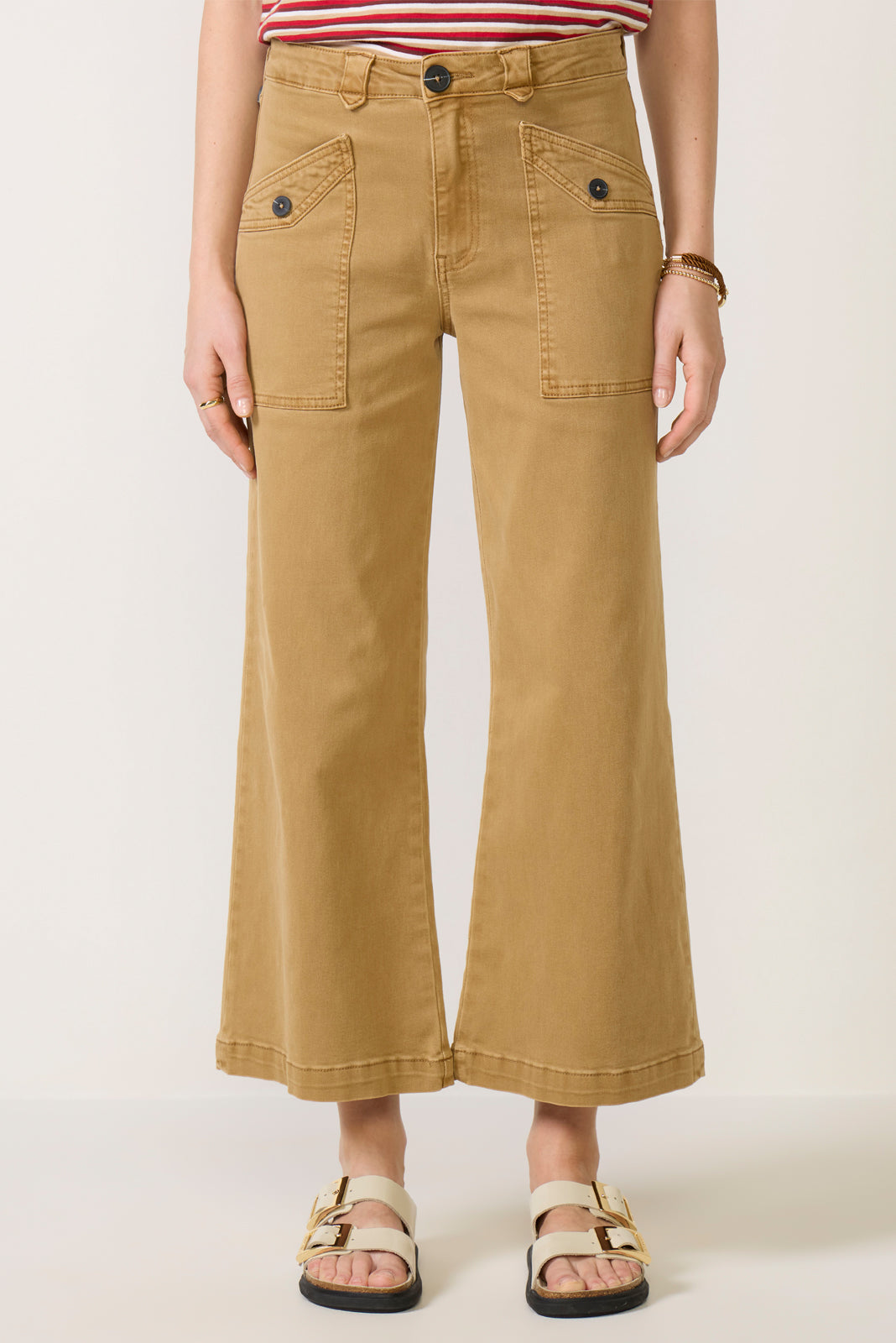 Meg Wide Leg w Utility Pockets Pant