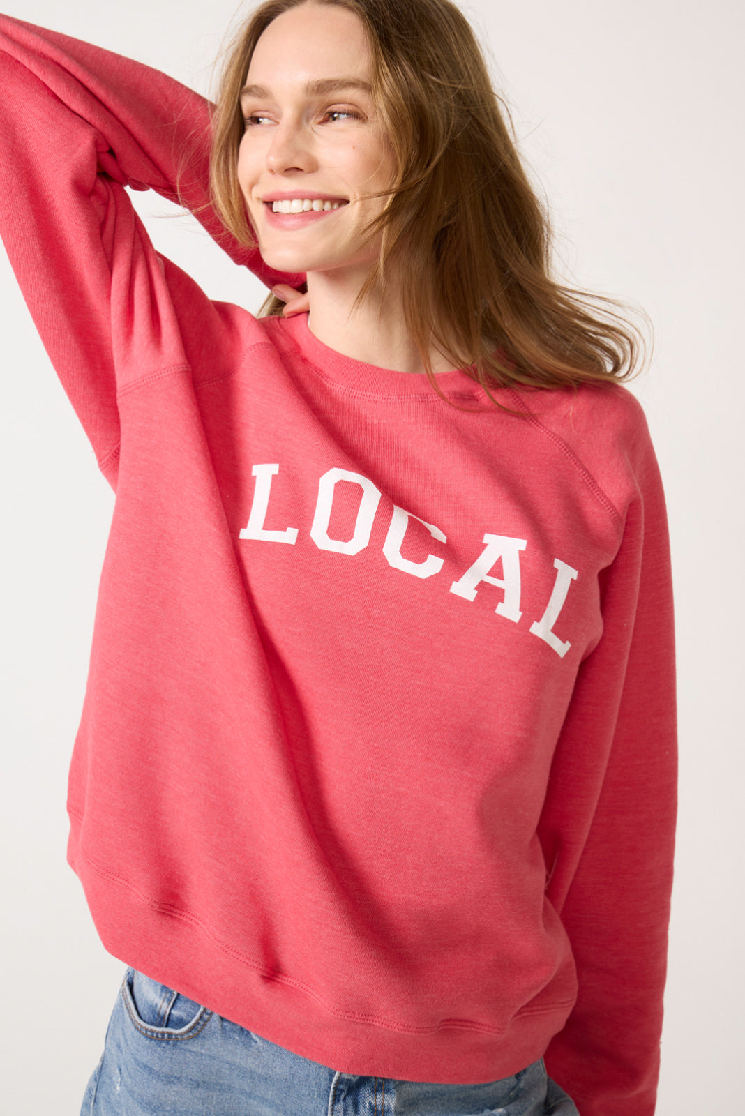 Local Raglan Crew