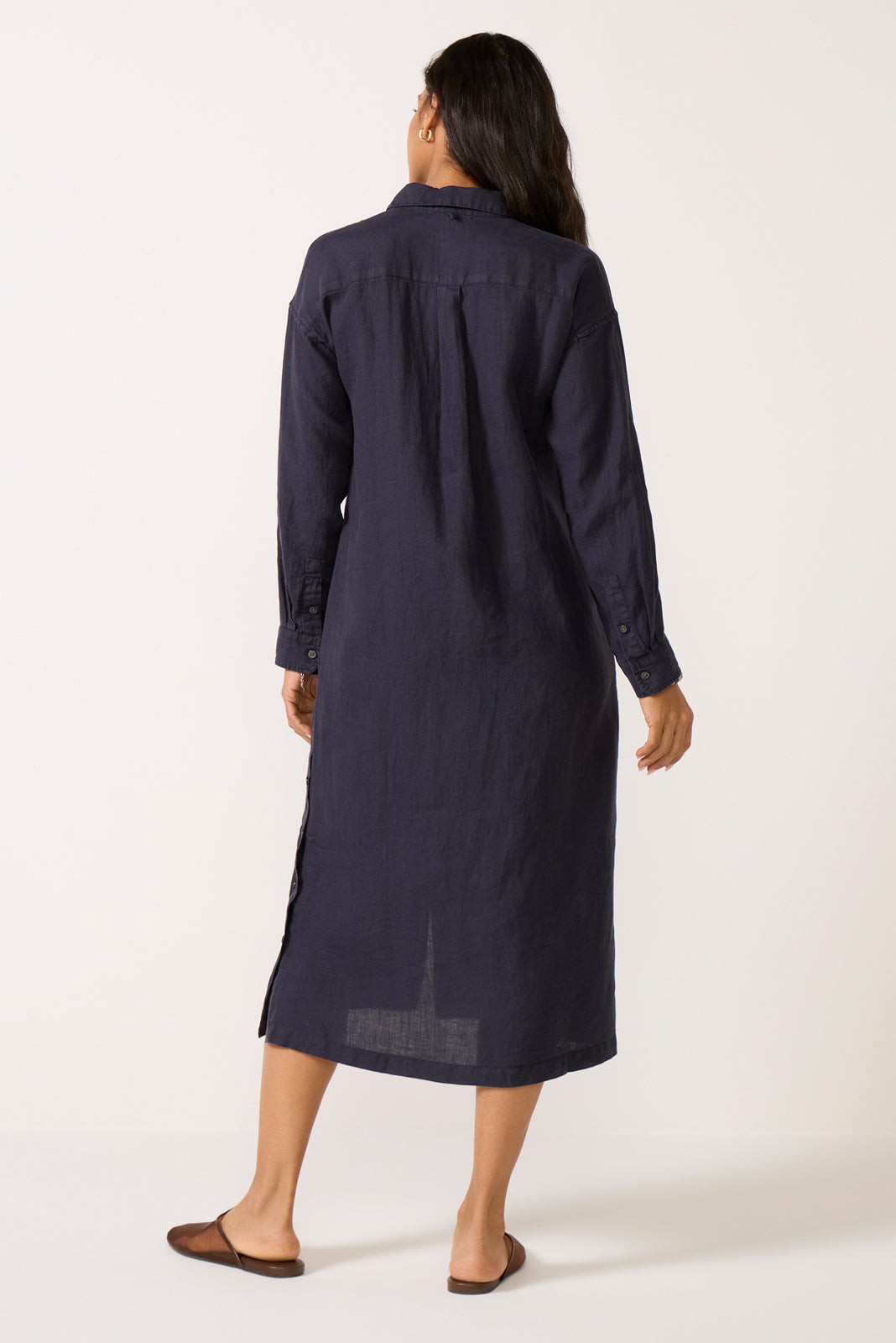 Kerry Linen Shirt Dress