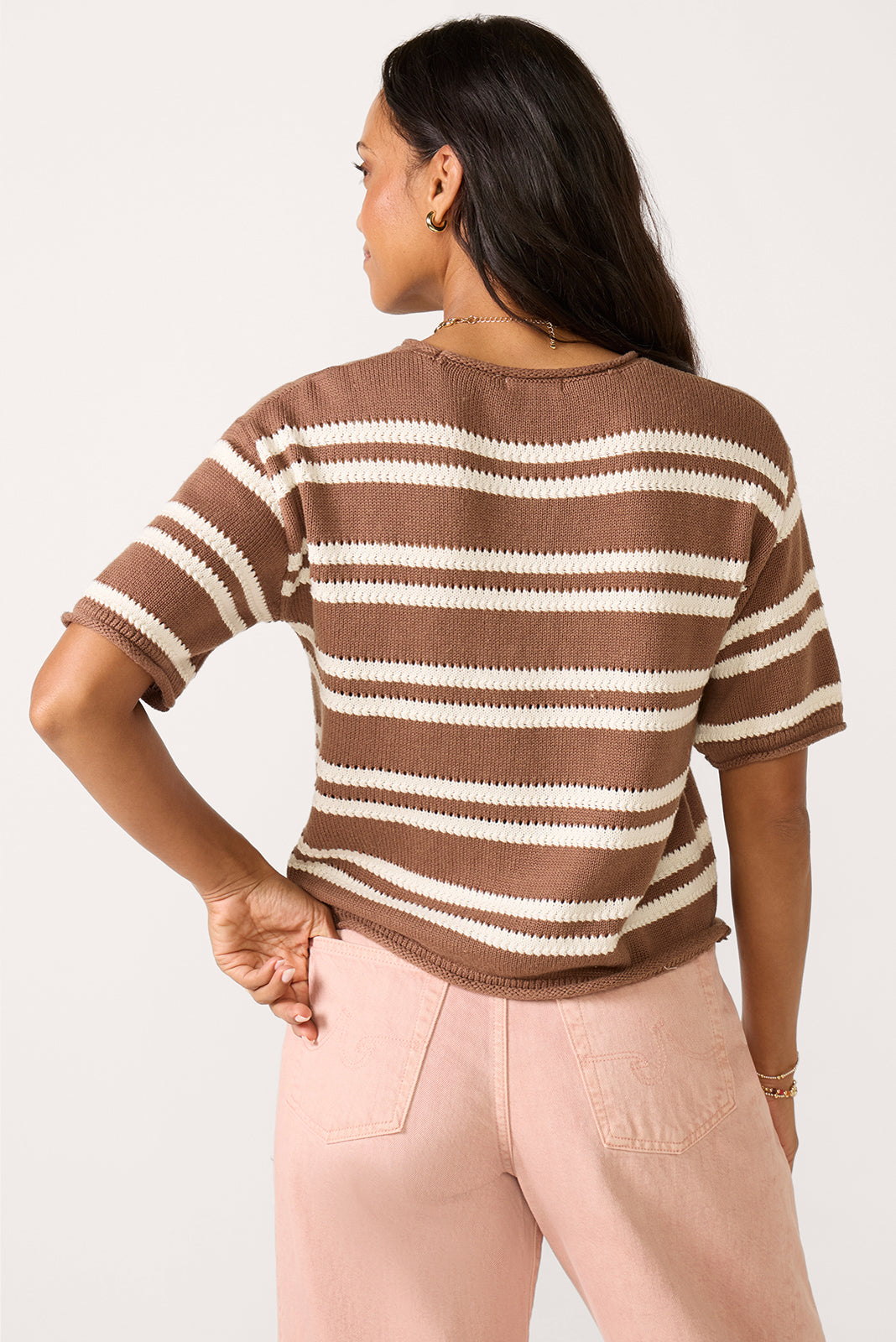 Short Sleeve Prado Sweater