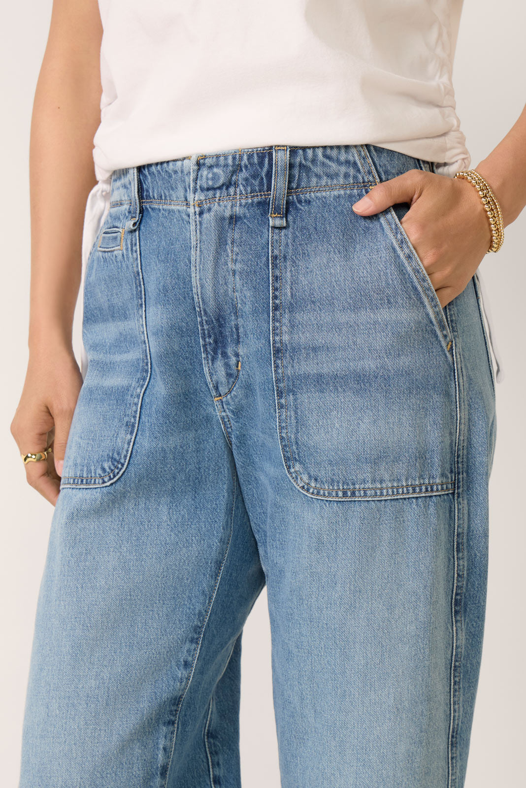 Winslow Wide Leg Utility Jean