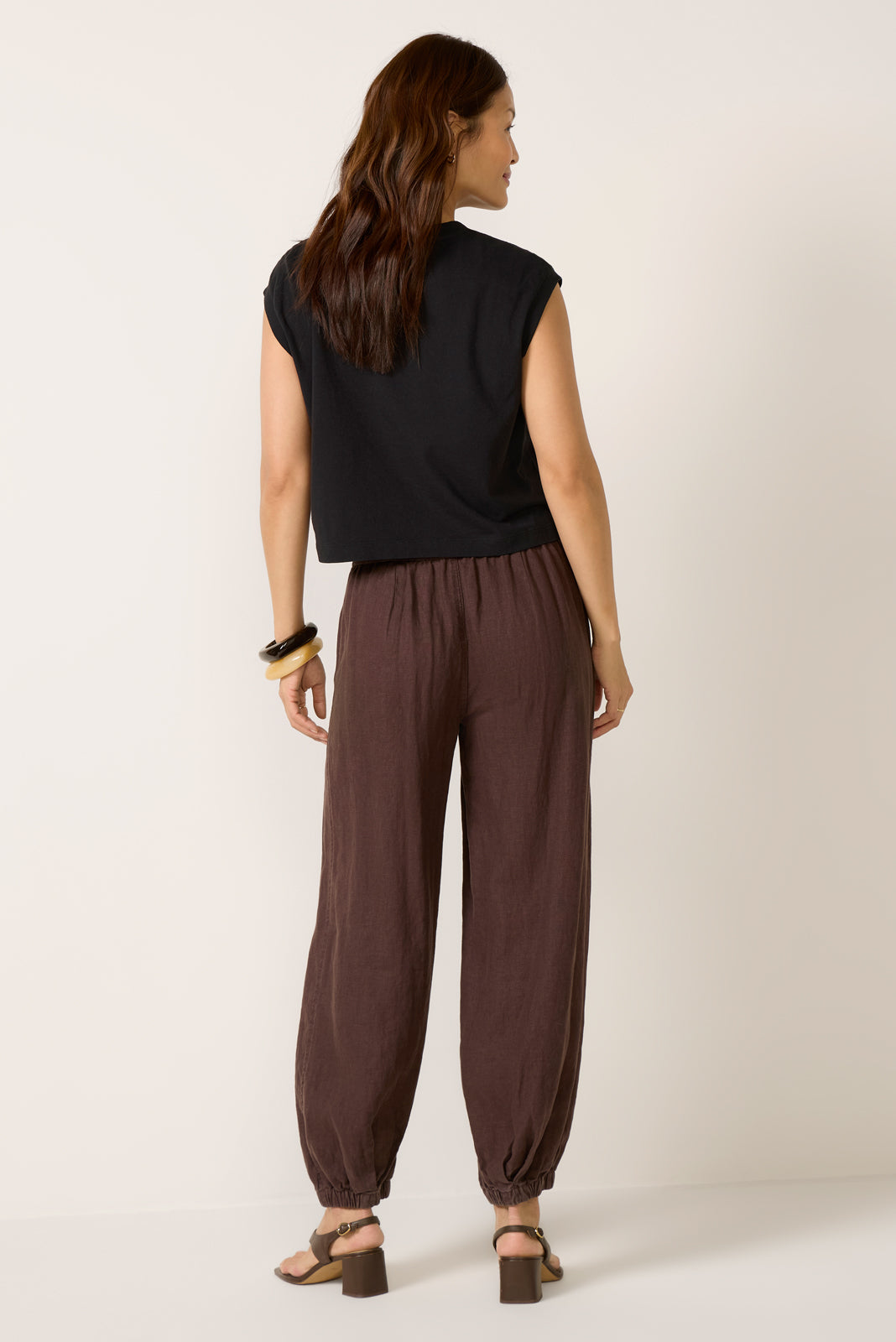 Melody Micro Linen Balloon Pant