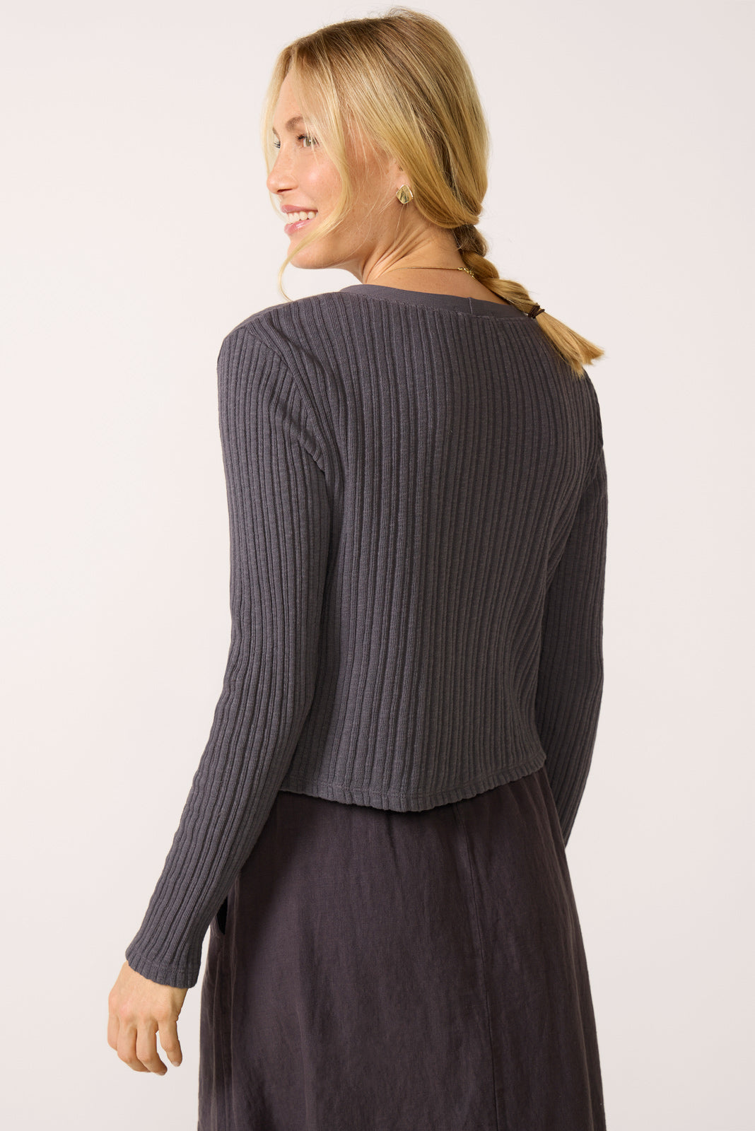 Variegated Stripe Cardigan