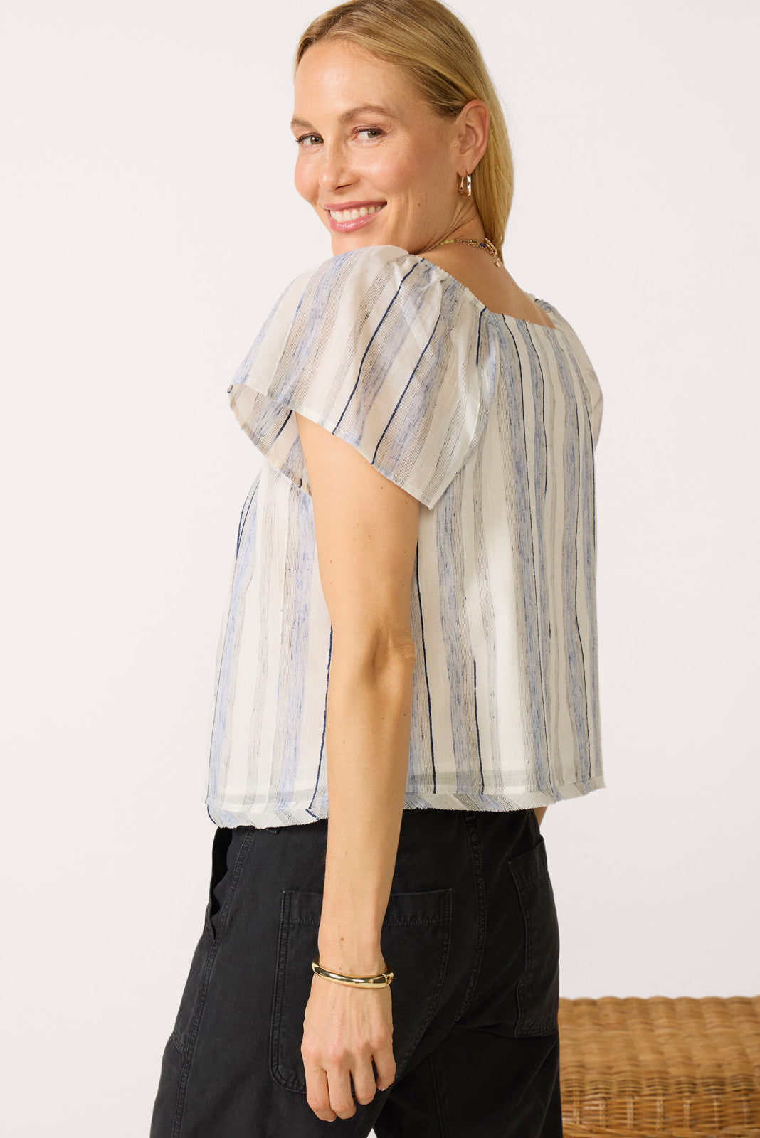 Reed Striped Blouse