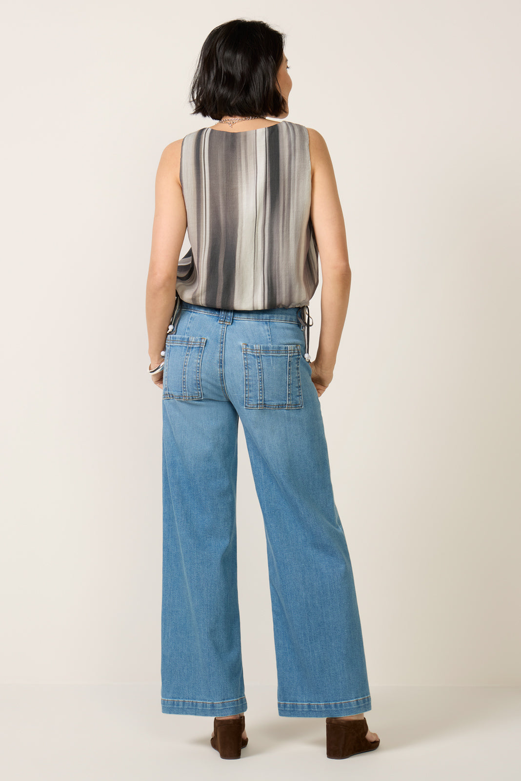 Petite Jodi Wide Leg Jean
