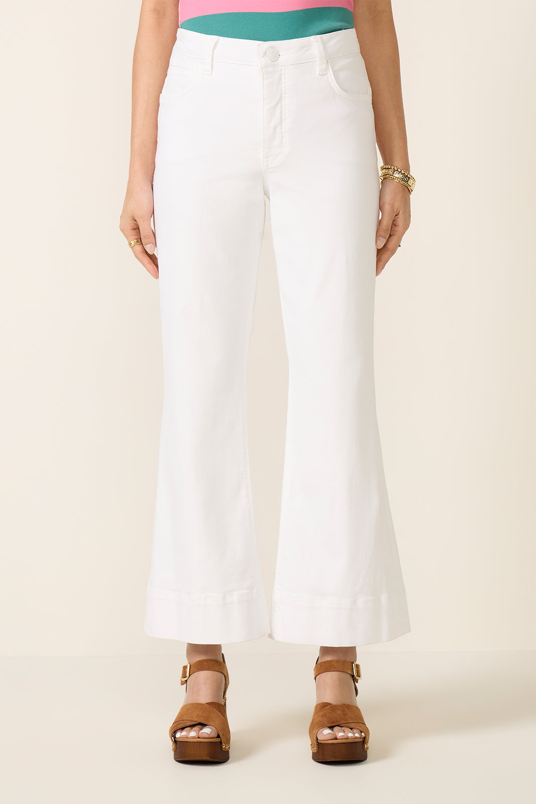 Petite Stella w Trouser Hem Bootcut Jean