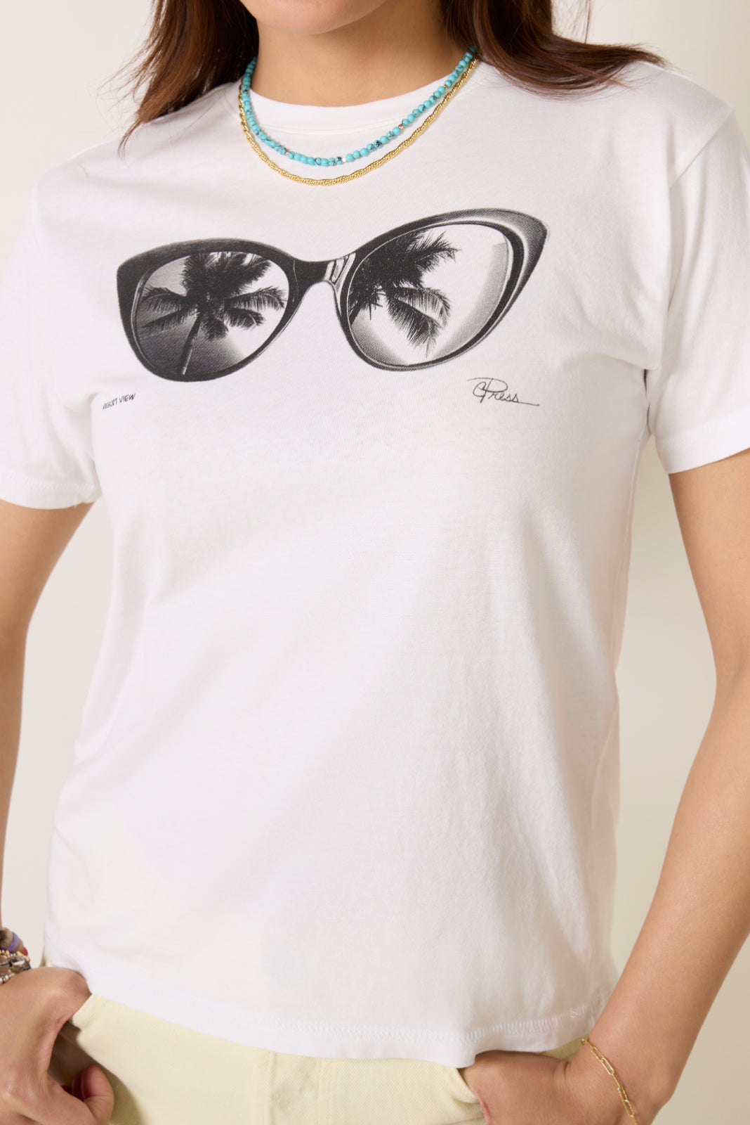 Resort View Mushie Tee