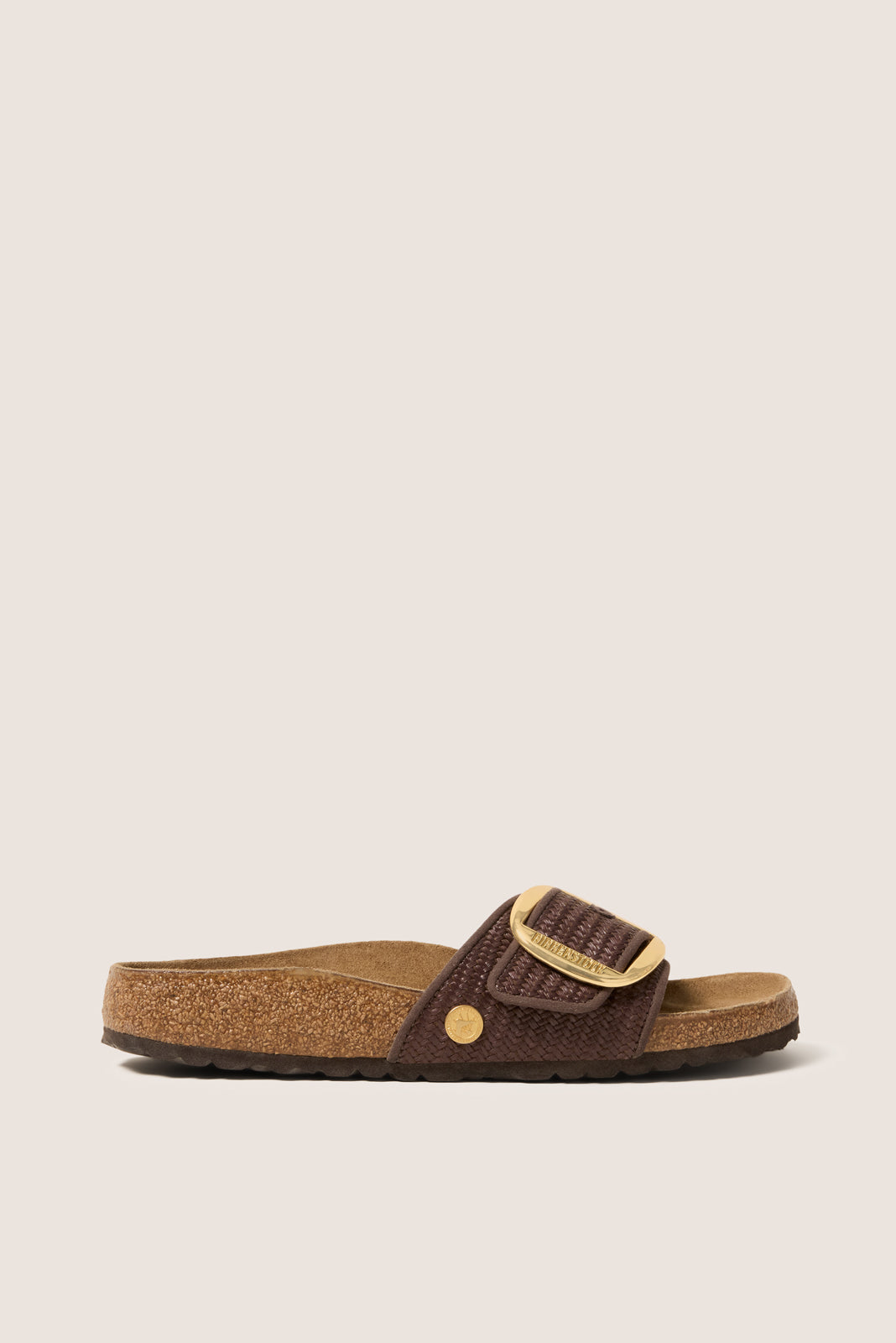 Madrid Big Buckle Raffia