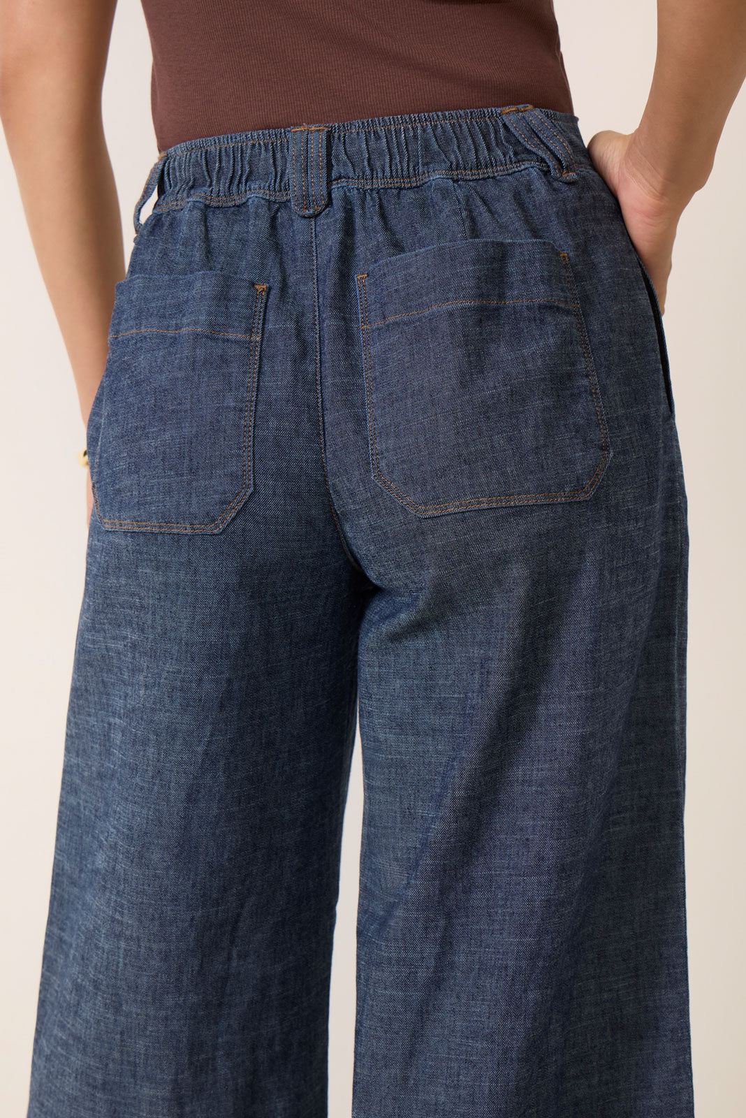 Jenny Pleated Culotte Pant