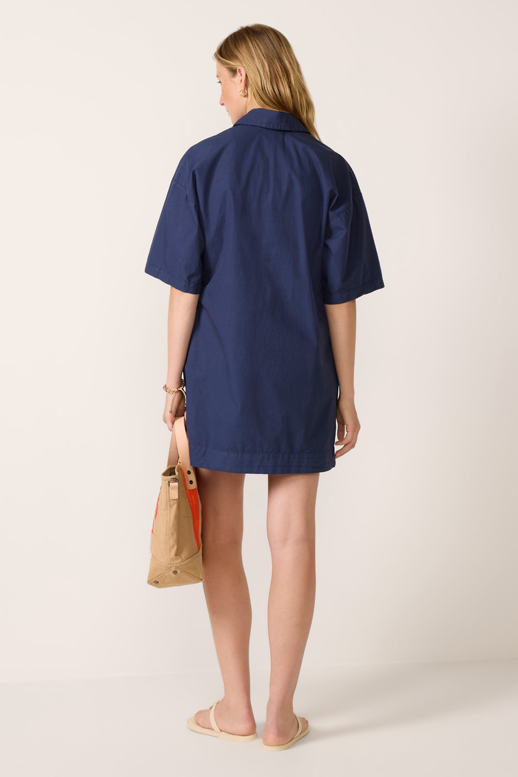 Larisa Poplin Shirt Dress