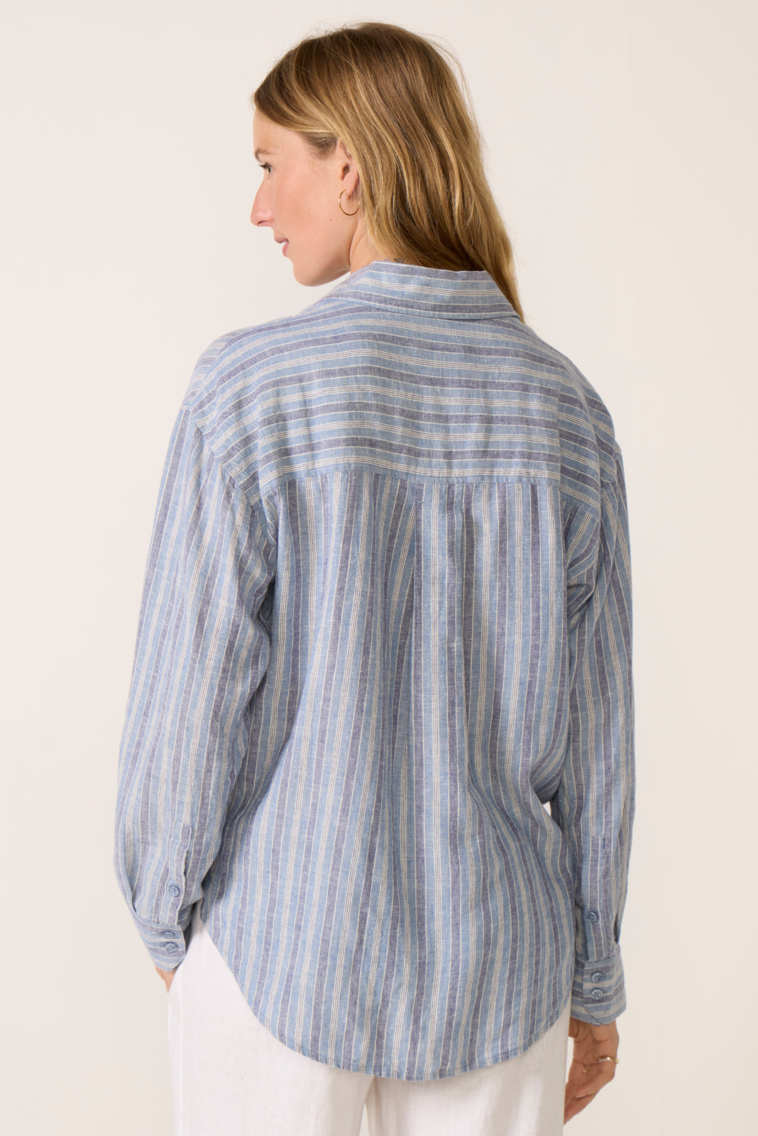 The Perfect Striped Button Up