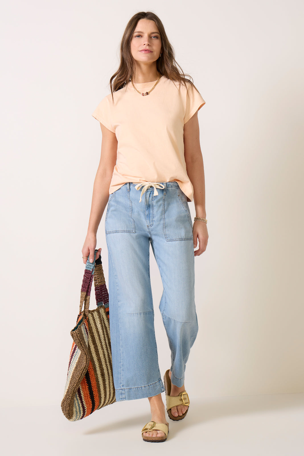 Weightless Utility Soft Barrel Jean