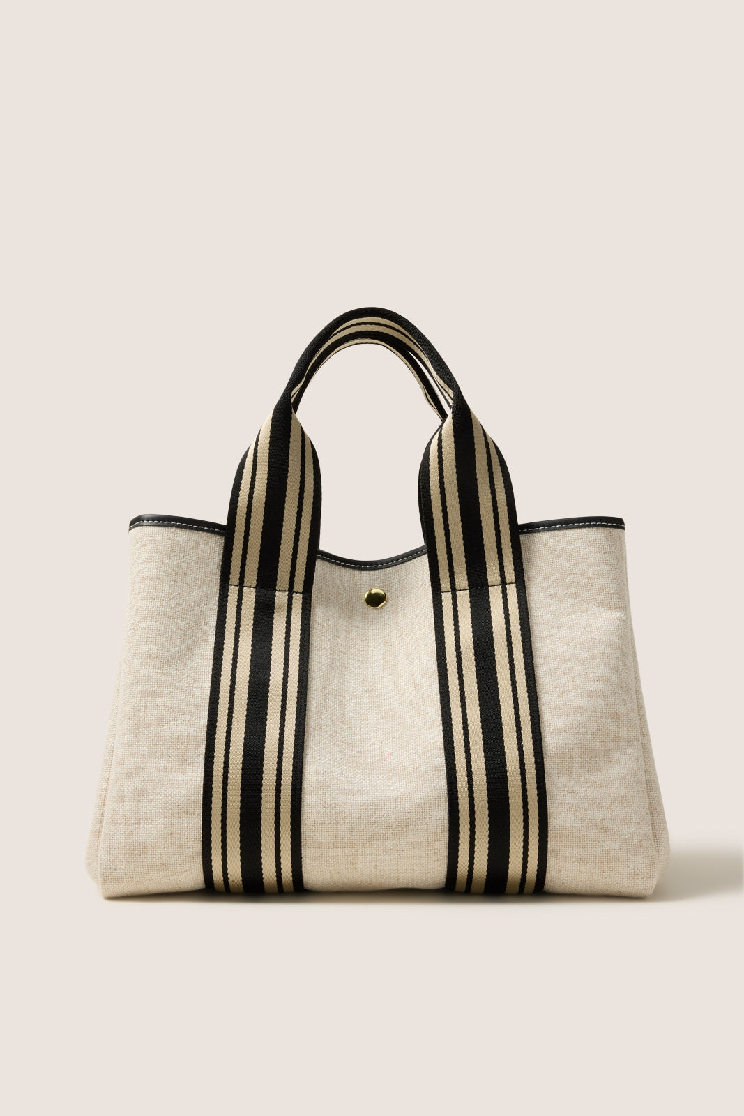 Lizzie Varsity Canvas Tote