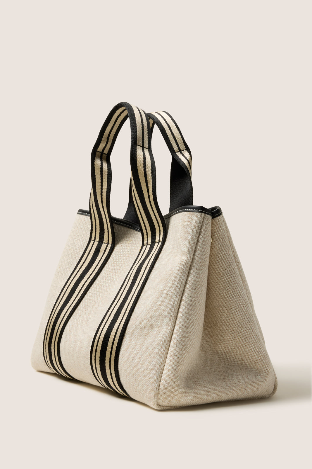 Lizzie Varsity Canvas Tote