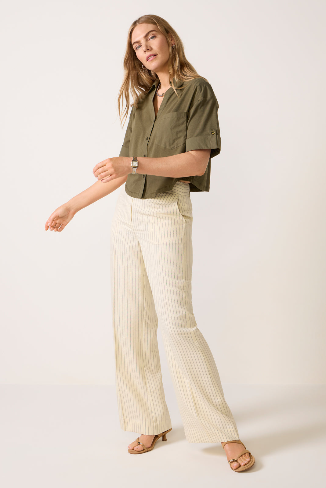 Nelson Cropped Shirt