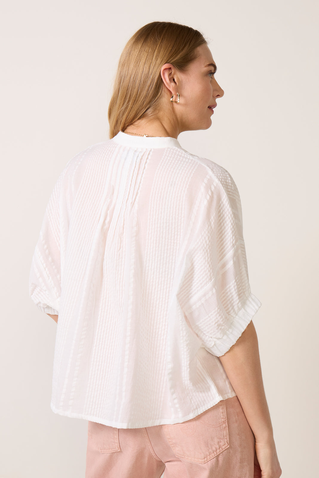 Mandarin Collar Top