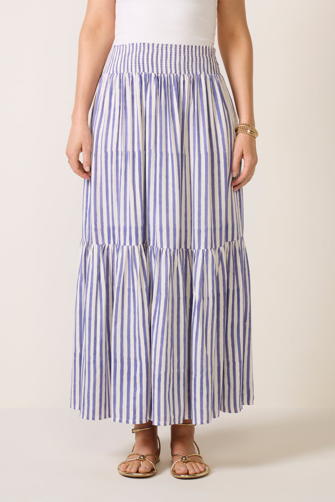 Shirred Skirt