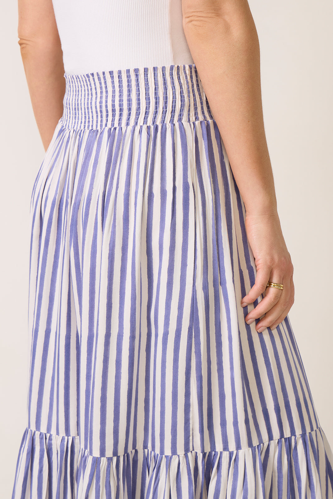 Shirred Skirt
