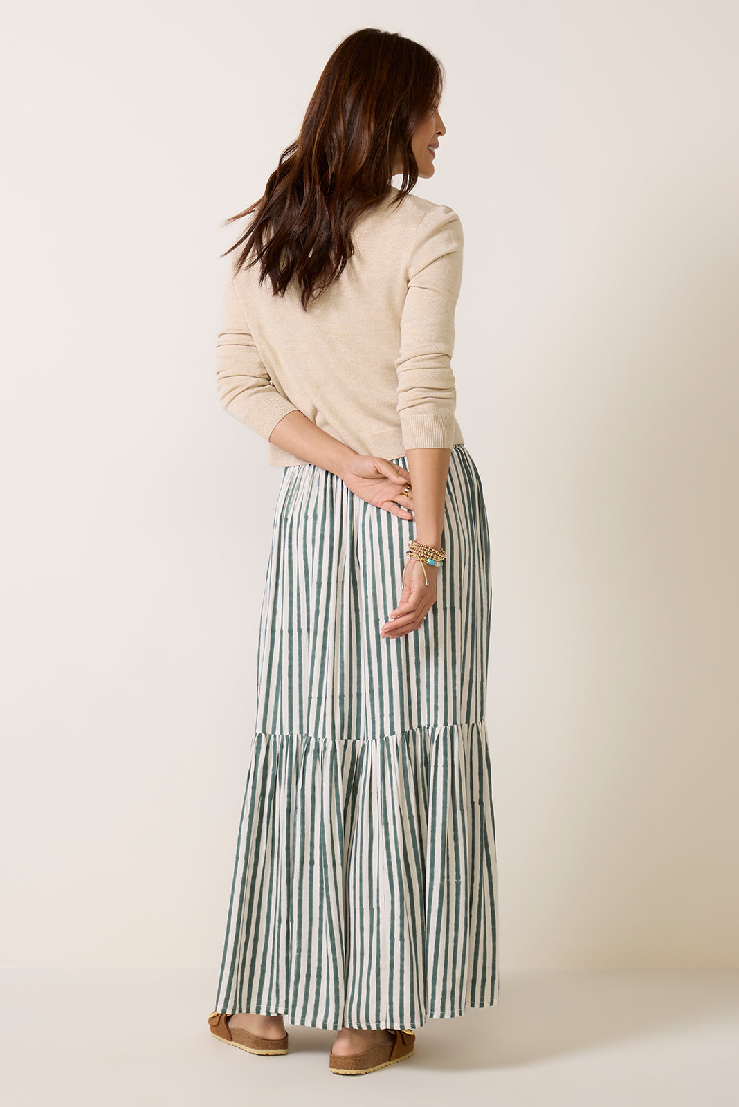 Shirred Skirt