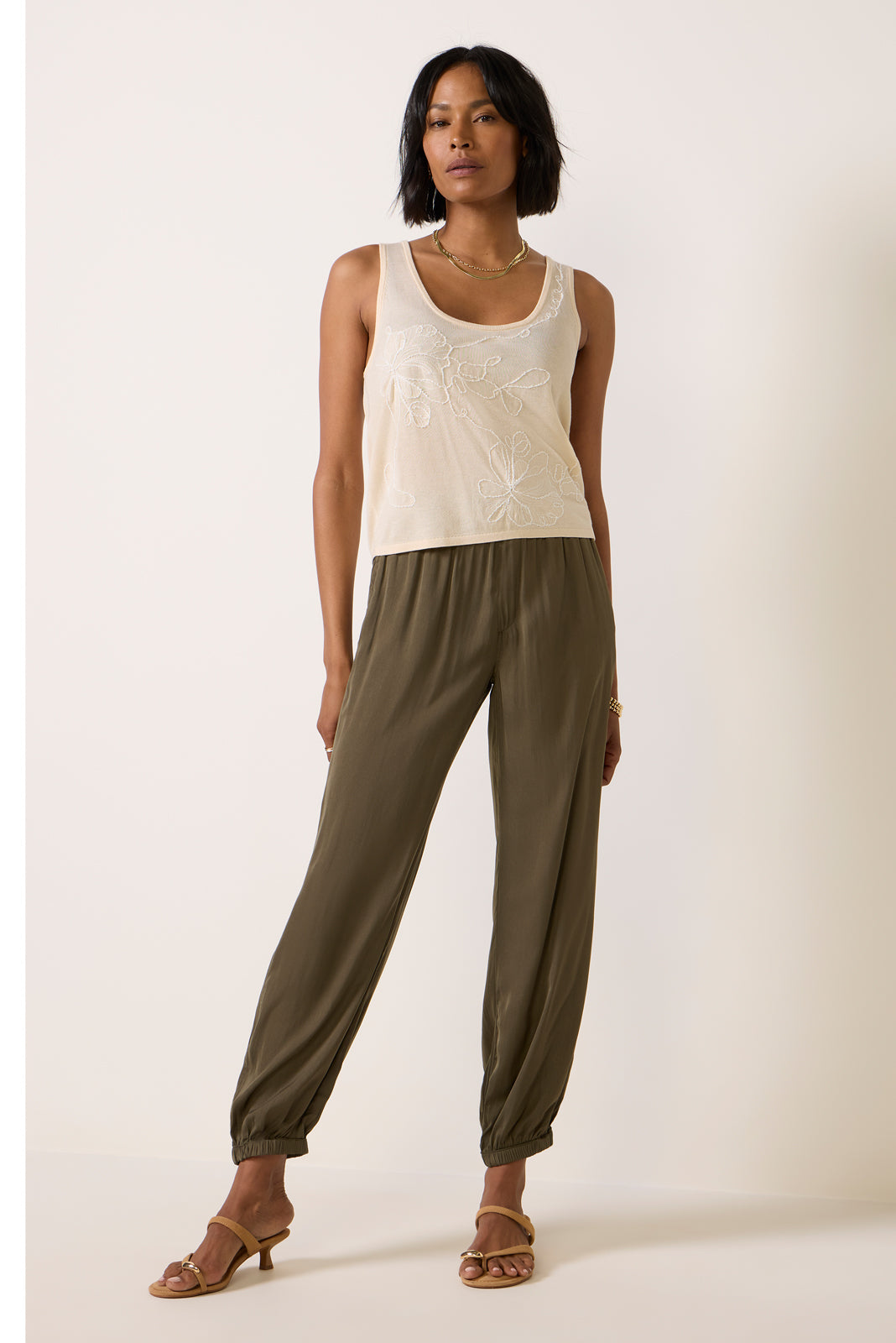 Tilly Embroidered Tank