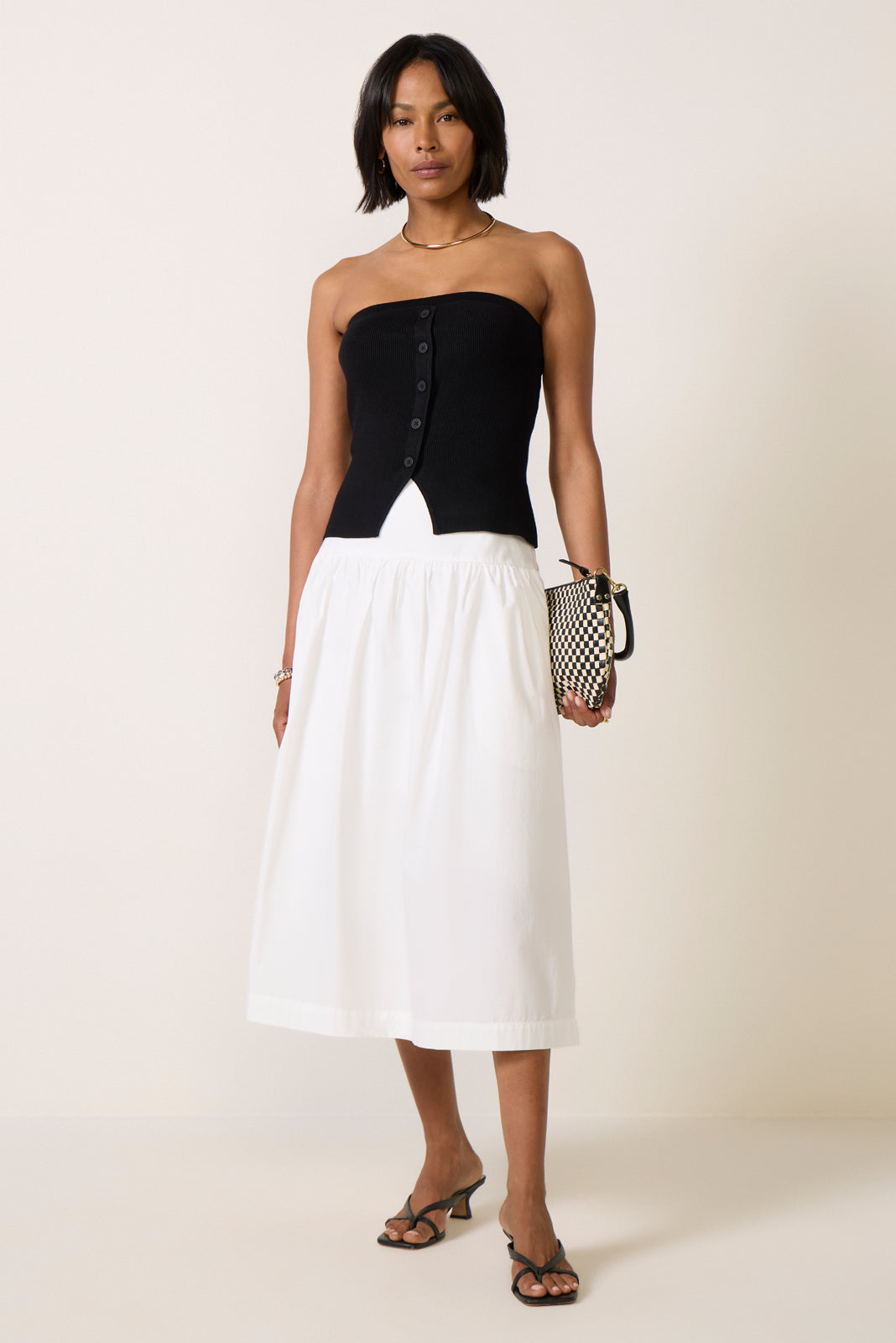 Palmer Strapless Sweater