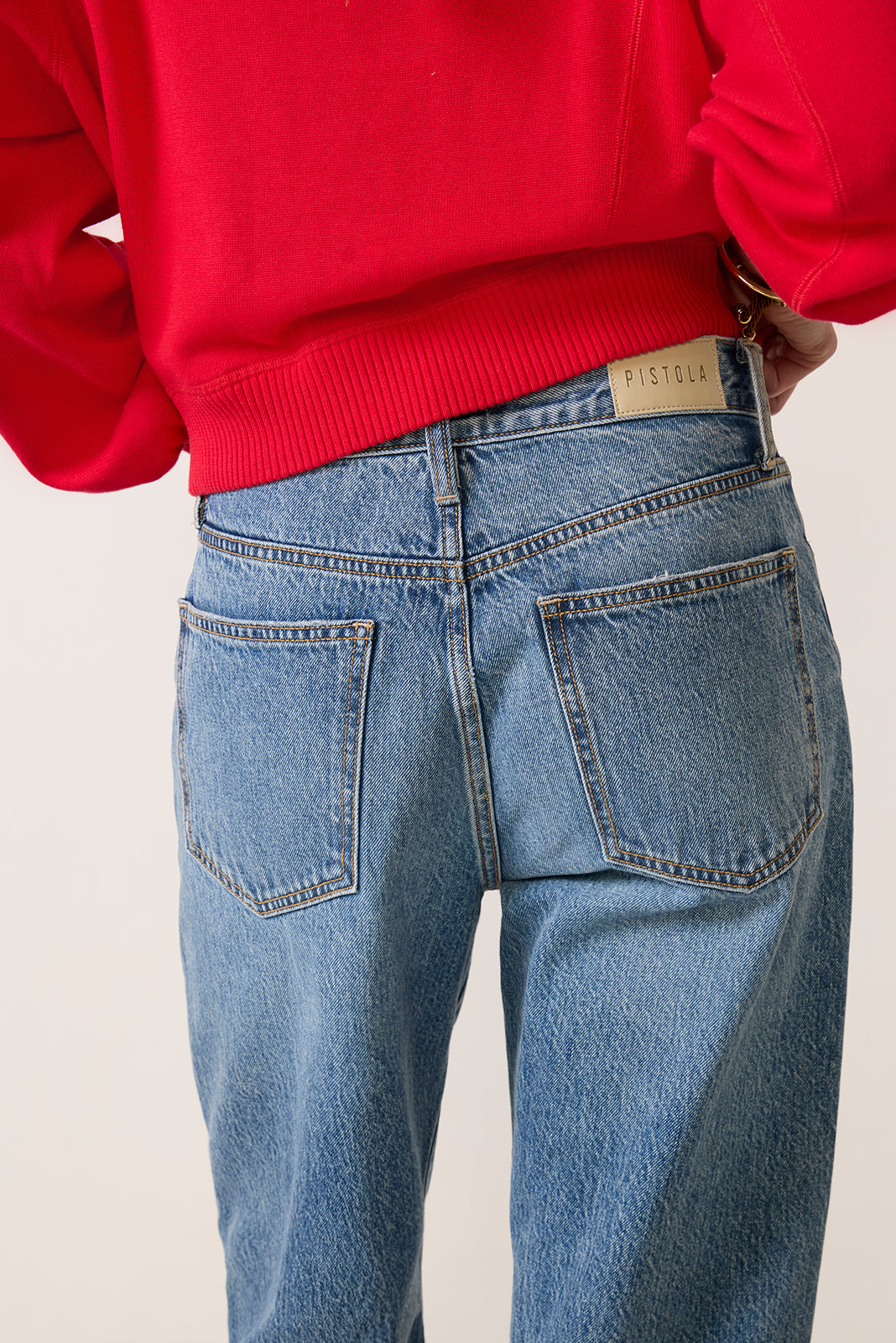 Donny Rolled Hem Boyfriend Jean