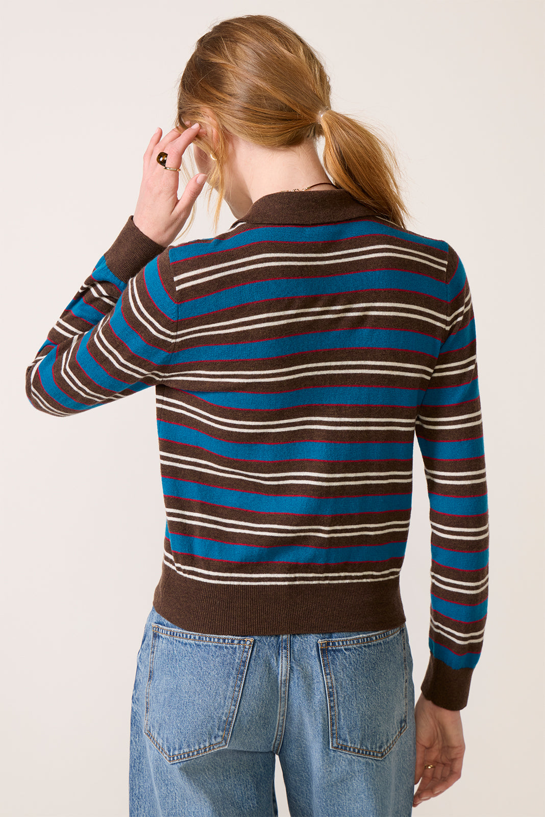 Lyvia Lightweight Collared Sweater