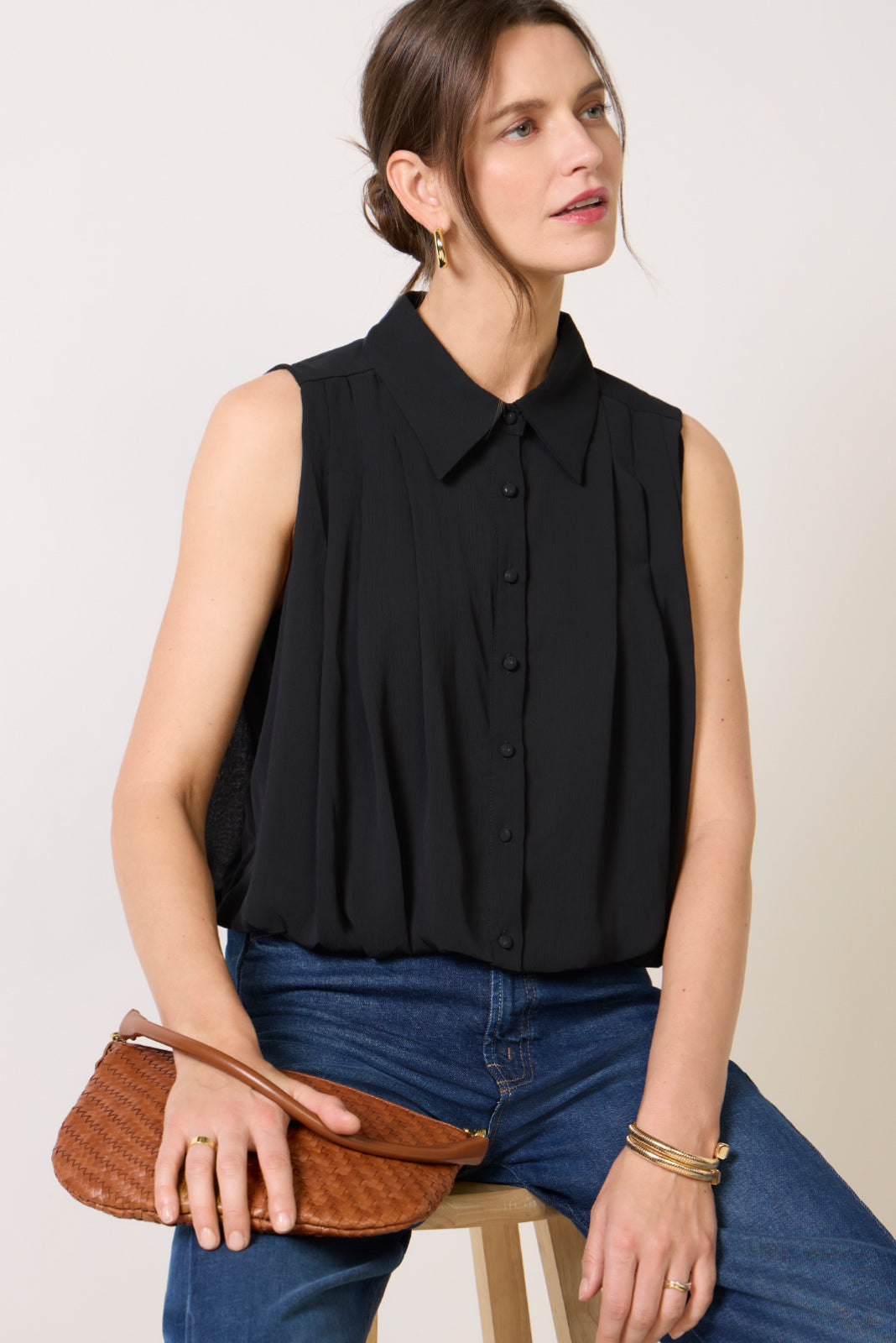Samantha Button Down Top