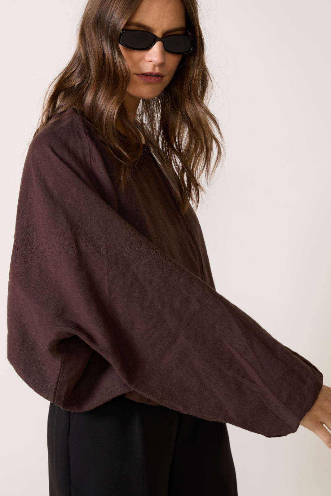 Linen Bubble Jacket