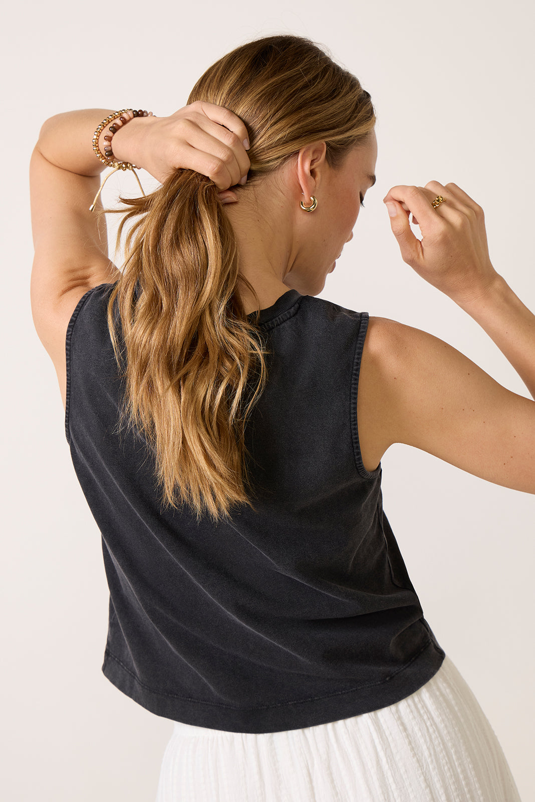 Sloane Jersey Muscle Tank